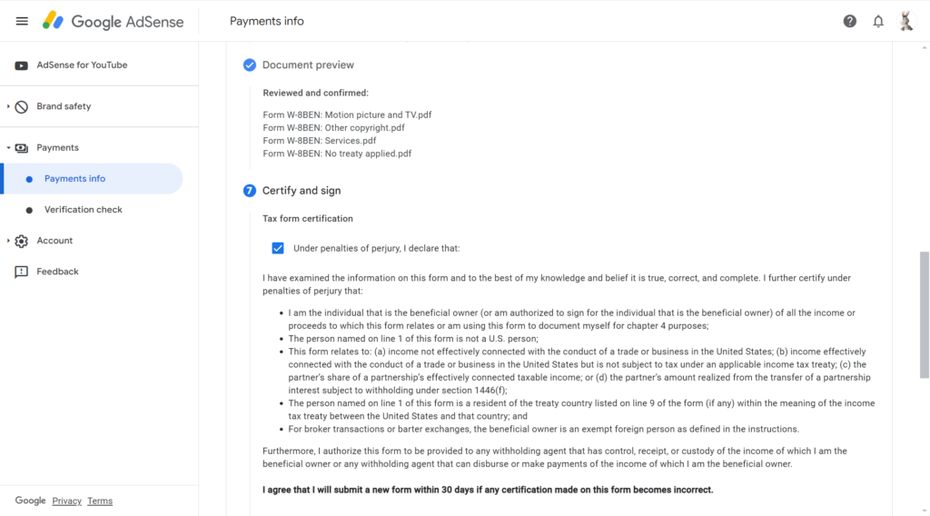 如何用ITIN为美国区Google AdSense添加税务信息 14 2024 06 18 235841