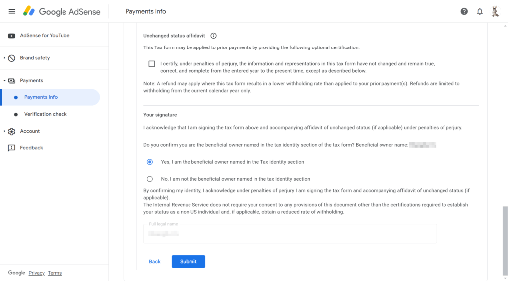 如何用ITIN为美国区Google AdSense添加税务信息 15 2024 06 18 235901