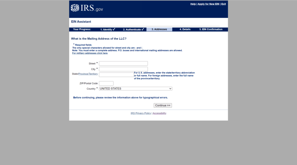 如何自助申请美国联邦税号EIN 11 2024 06 20 211439