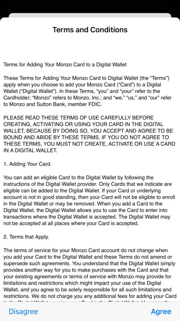 如何用ITIN开通Monzo US的Checking支票账户 43 IMG 0014