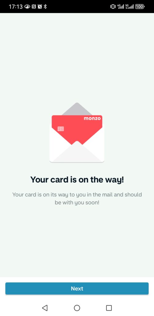 如何用ITIN开通Monzo US的Checking支票账户 22 Screenshot 20240821 171357 co.uk .getmondo