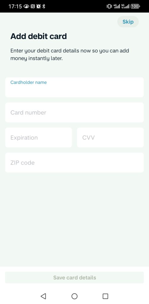 如何用ITIN开通Monzo US的Checking支票账户 24 Screenshot 20240821 171545 co.uk .getmondo