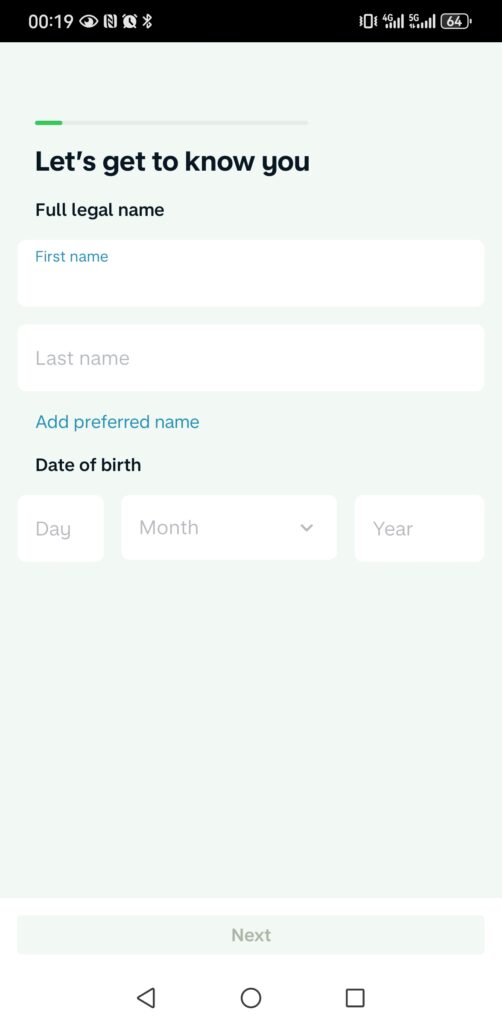 如何用ITIN开通Monzo US的Checking支票账户 8 Screenshot 20240822 001906 co.uk .getmondo