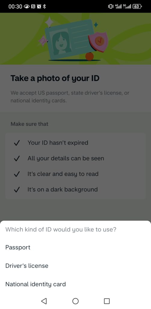 如何用ITIN开通Monzo US的Checking支票账户 17 Screenshot 20240822 003056 co.uk .getmondo