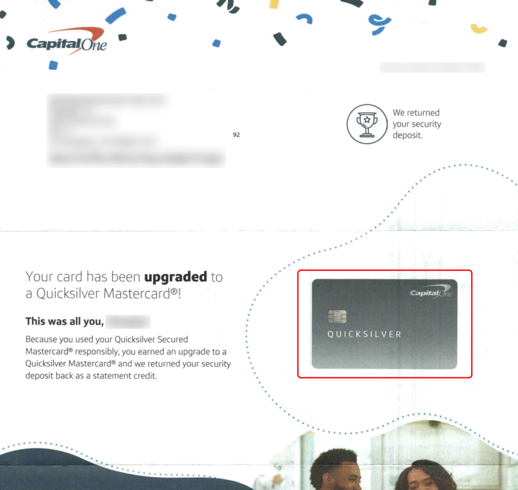 Capital One押金信用卡已经升级为非押金卡 2 2025 06 07 015047